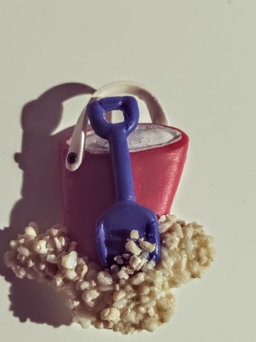 Beach Bucket Shovel Brooch Pin